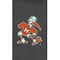 Dreamseat Curve Task Chair with Miami Hurricanes Secondary Logo XZOCCURVE-PSCOL12112 - alternate 3